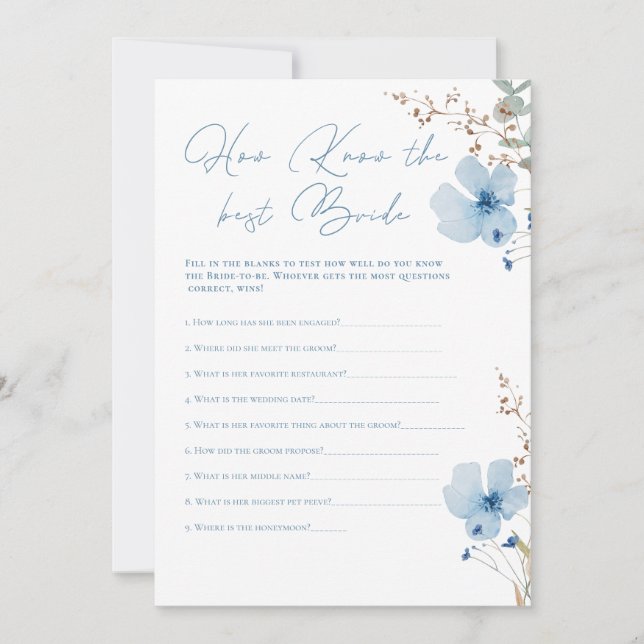 Airy Eucalyptus Greenery Boho Rustic Bridal Shower Invitation (Front)