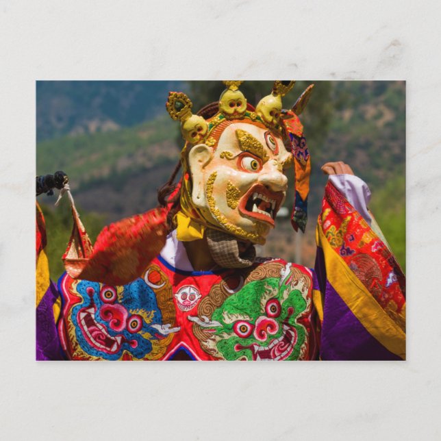 Aisan Festival Dancer Postcard (Front)