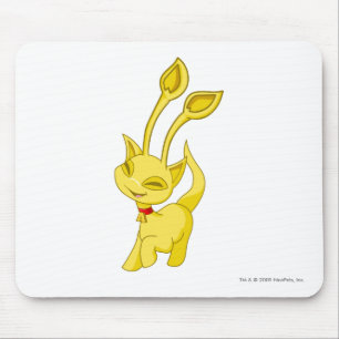 Aisha Gold Mouse Pad