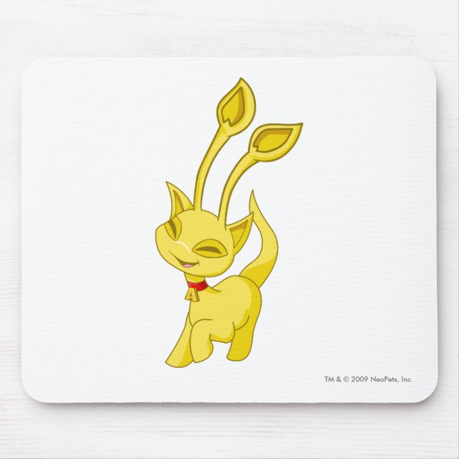 Aisha Gold Mouse Pad (Front)