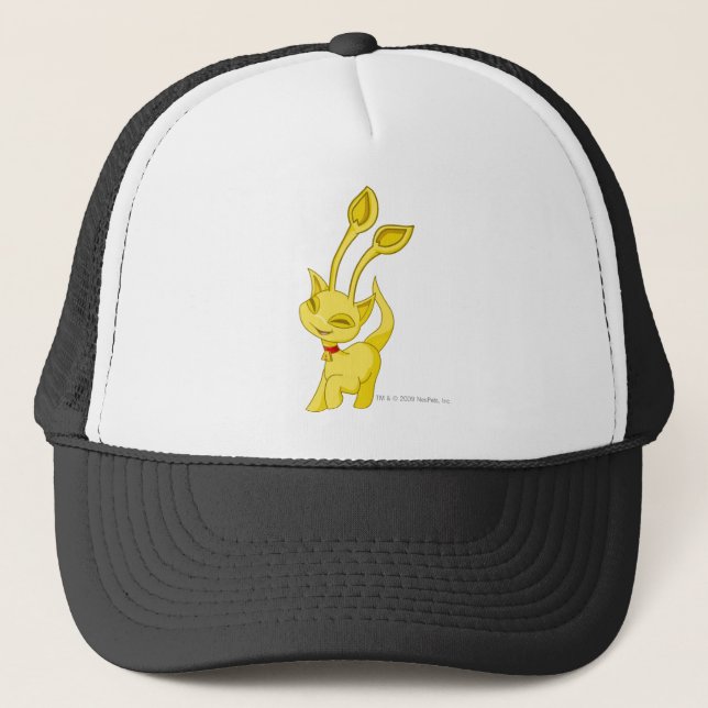 Aisha Gold Trucker Hat (Front)