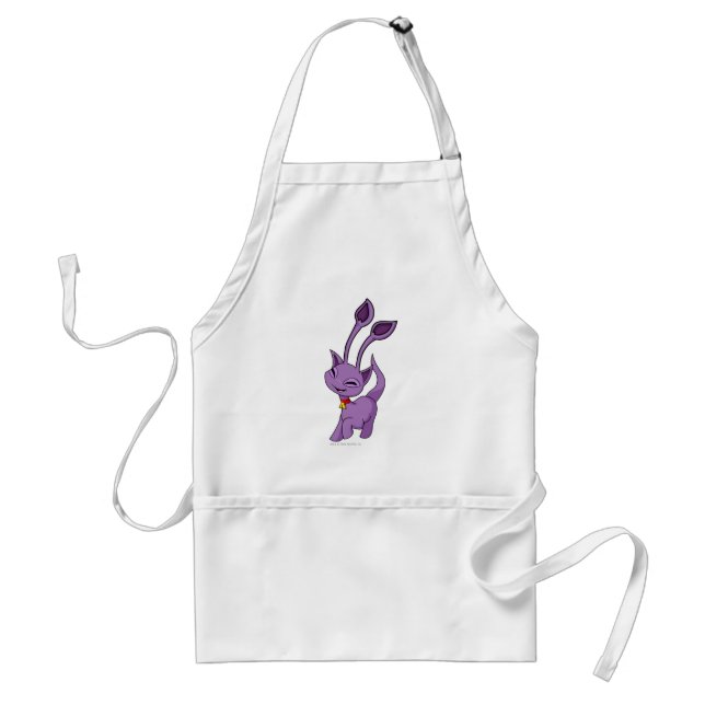 Aisha Purple Standard Apron (Front)