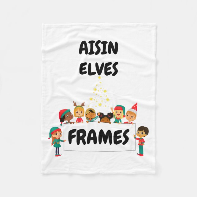 Aisinelvesframes  fleece blanket (Front)