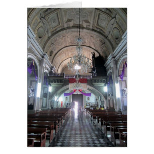 aisle san agustin church