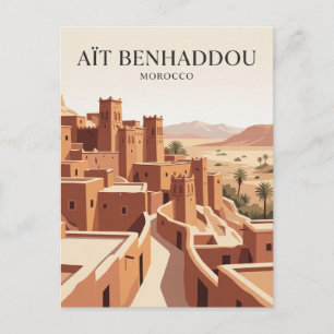 Aït Benhaddou Morocco Postcard