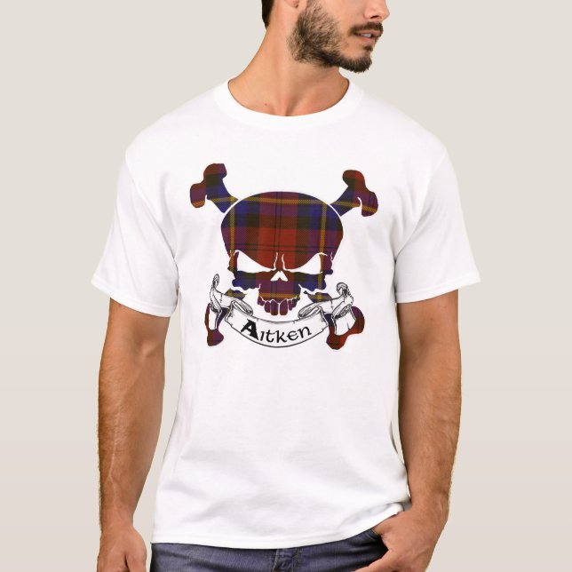Aitken Tartan Skull Shirt (Front)