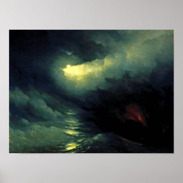 Aivazovsky - The Creation of the World Poster (Front)