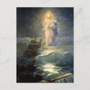 Aivazovsky - Walking on the Water Postcard
