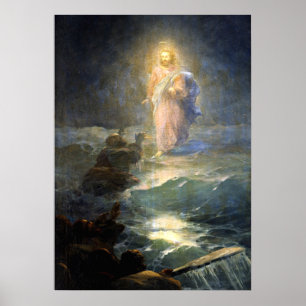 Aivazovsky - Walking on the Water Poster