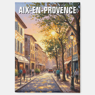 Aix-en-Provence France Travel Magnet
