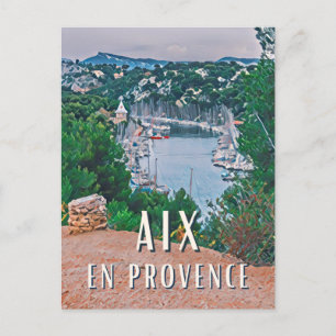 Aix-en-Provence Photo Vintage Postcard