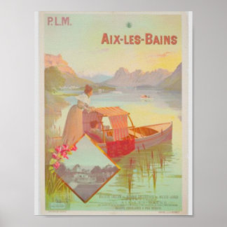 Aix Les Bains France Poster