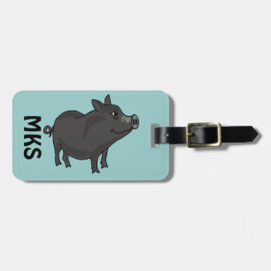 AJ- Pot Bellied Pig Luggage tag