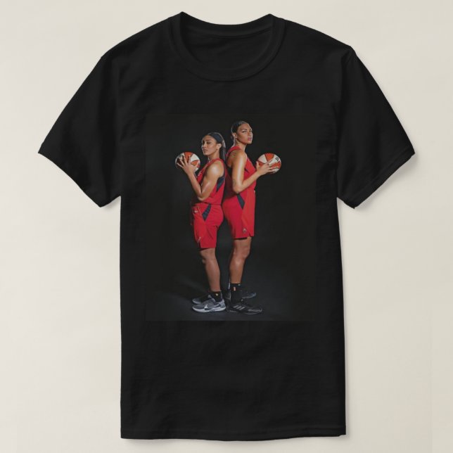 aja Wilson and Liz cambage   T-Shirt (Design Front)