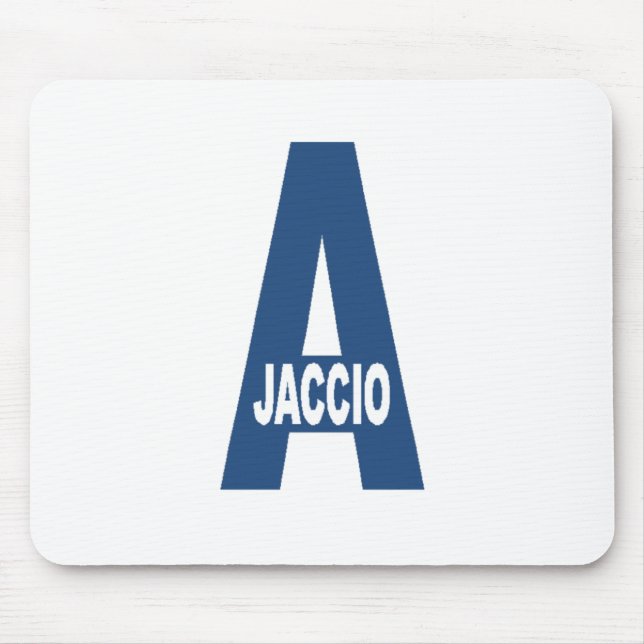 AJACCIO FRANCE Mouse Carpet Pad (Front)