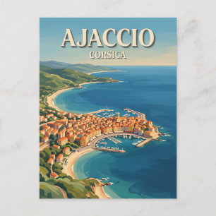 Ajaccio Gulf France Postcard