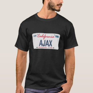 AJAX License Plate T-Shirt