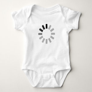 Ajax Loading Indicator Baby Bodysuit