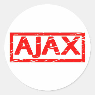 Ajax Stamp Classic Round Sticker