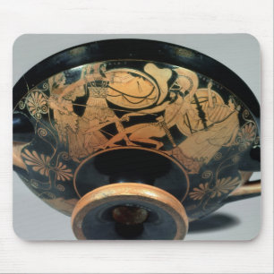 Ajax, urged on by Athena Mouse Pad