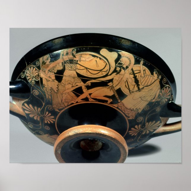 Ajax, urged on by Athena Poster (Front)