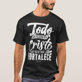 ajes Biblicos Dios Jesus Espanol Spanish For Chris T-Shirt