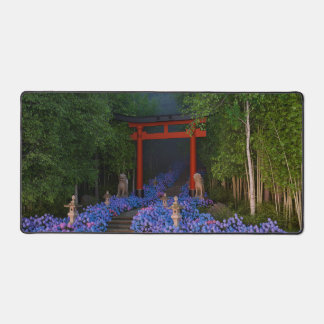 Ajisai no Kaidan Desk Mat