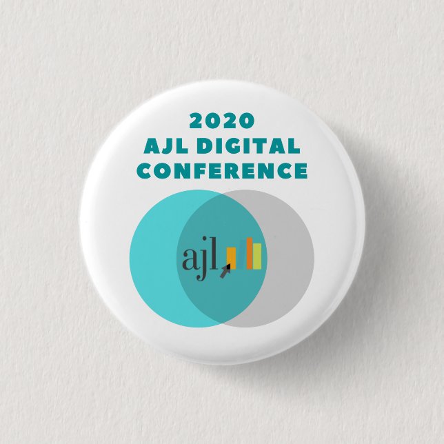 AJL's Digital Conference 2020 Button (Front)