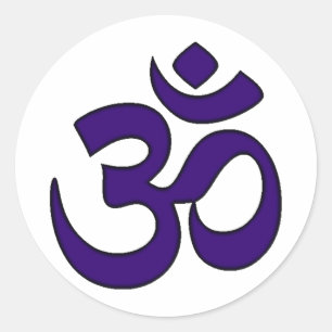 Ajna Chakra Classic Round Sticker