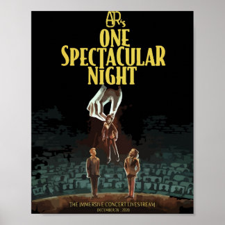 Ajr One Spectacular Night  Poster