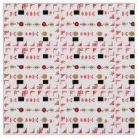 Ajrak trousers Fabric