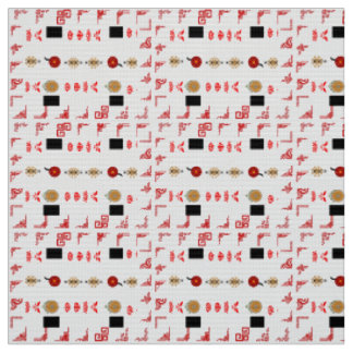 Ajrak trousers Fabric
