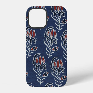 Ajrakh Pattern and block print Pattern and batik p iPhone 12 Case
