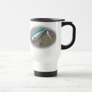 AJS Saltwater Lure Popper Blue Dragon Items Travel Mug