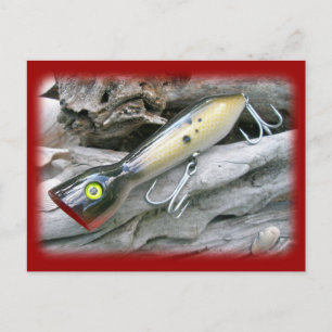 AJS Saltwater Lure Popper Coordinating Items Postcard