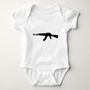 ak47 baby bodysuit