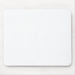AK47 Rifles White Mouse Pad