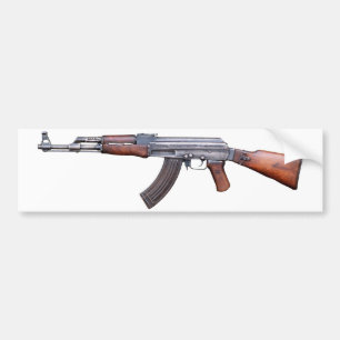 AK-47 BUMPER STICKER