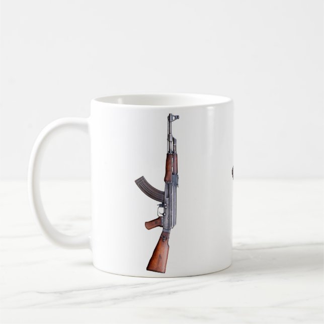 AK-47 COFFEE MUG (Left)