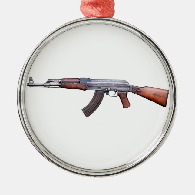 AK-47 METAL TREE DECORATION (Front)