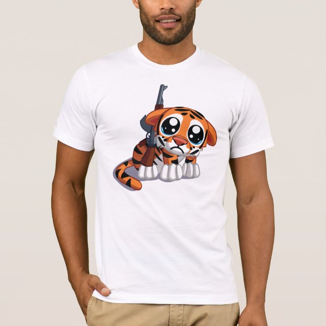 AK-47 Tiger T-Shirt (Front)
