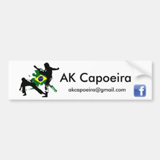 AK Capoeira Brazil Bumper stick Bumper Sticker