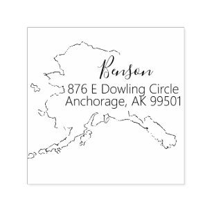 AK   State of Alaska Return Address Stamp