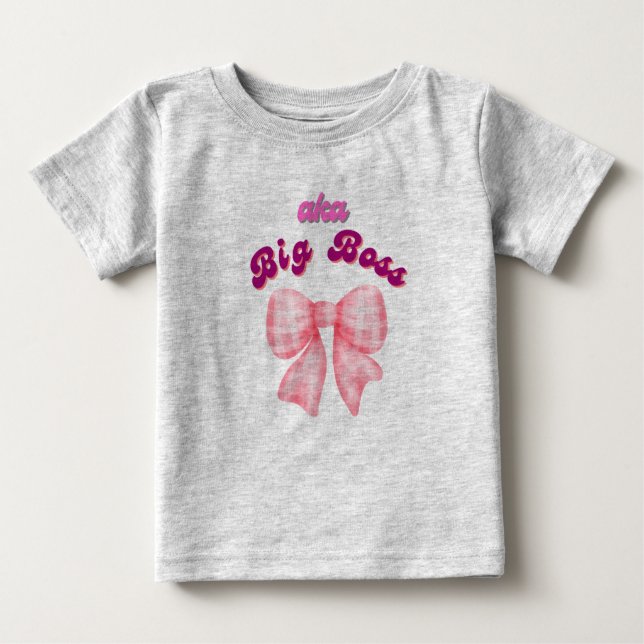 Aka Big Boss Baby T-Shirt (Front)