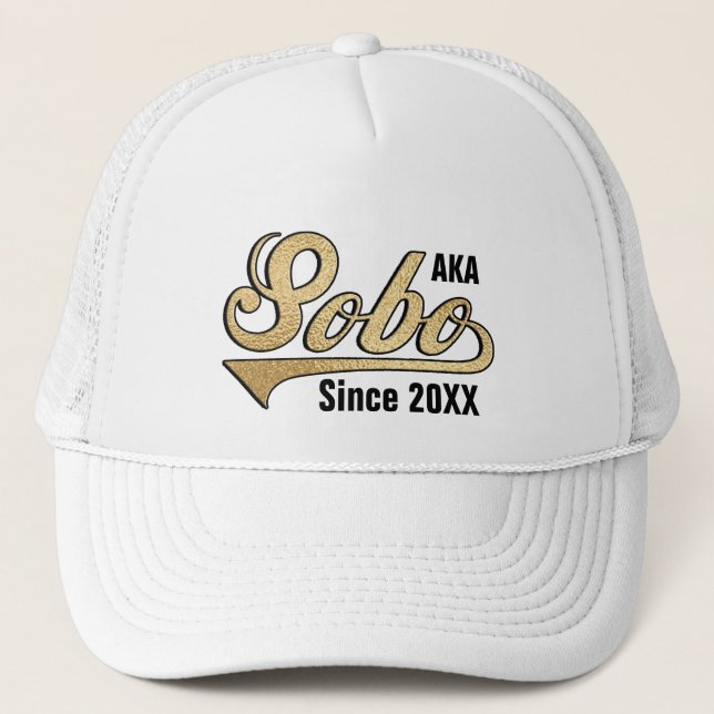 AKA Sobo Since .... Trucker Hat (Front)