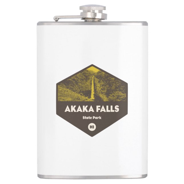 Akaka Falls State Park Hawaii Hip Flask (Front)