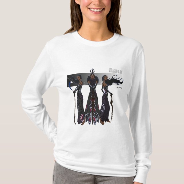 Akala Aje Queens 001A T-Shirt (Front)