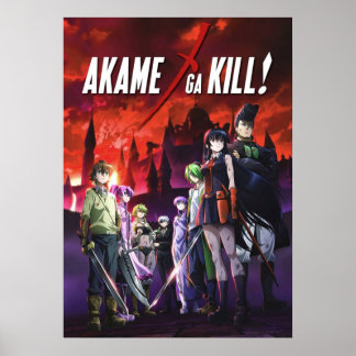 Akame Ga Kill Anime Poster