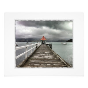 Akaroa Jetty Photo Print