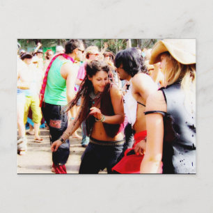 Akasha GrooViN POSTCARD